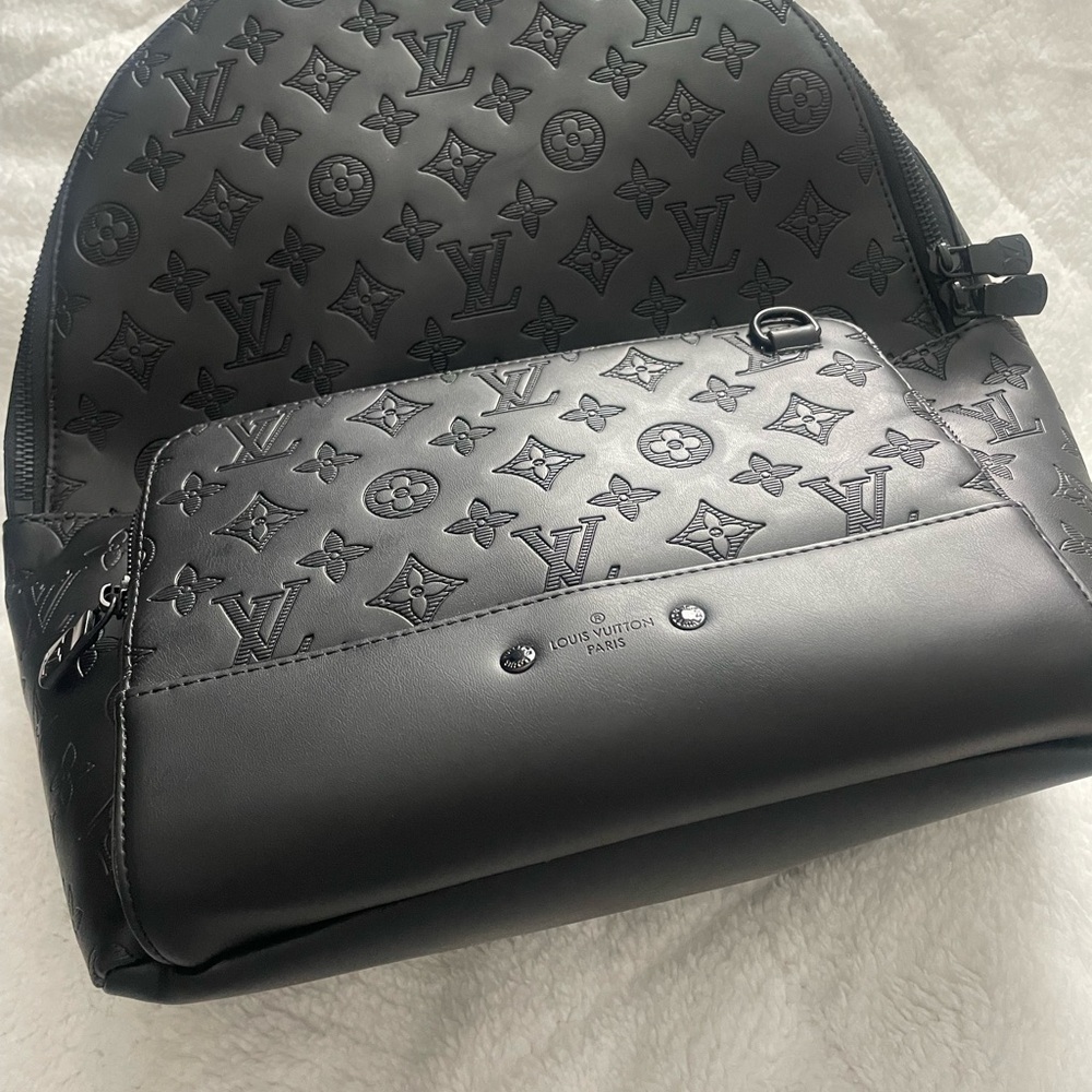 Designers Originals Black Monogram Backpack